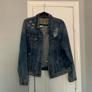 Women’s Ripped Jean Jacket